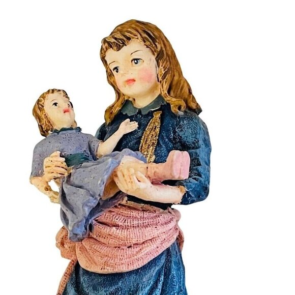 Victorian Sweetheart's Giftcraft Figurine Mother & Daughter 4" - Picture 2 of 8